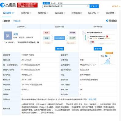 王衛(wèi)卸任順豐旗下公司董事長(zhǎng)