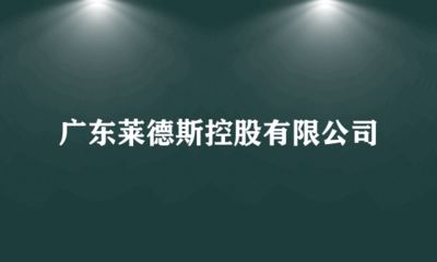 廣東萊德斯控股